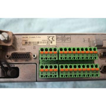 REXROTH INDRAMAT DKCO23-040-7-FW ECODRIVE CONTROLER