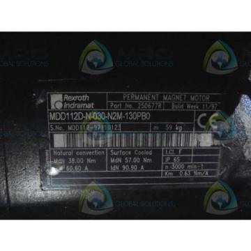 REXROTH INDRAMAT MDD112D-N-030-N2M-130PB0 Origin IN BOX