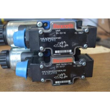 Rexroth Directional Control Valve 4WE6D62/EG24N9D FD 78627