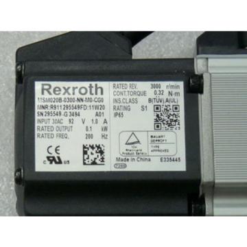 Rexroth Indramat MSM020B-0300-NN-M0-CG0 Servomotor MNR R911 295549FD 11 W 20 SN