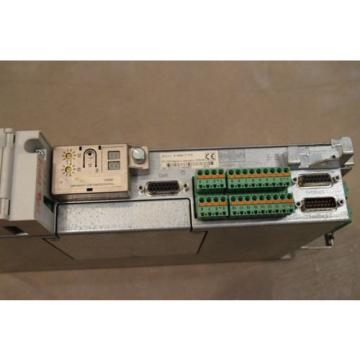 REXROTH INDRAMAT DKC113-040-7-FW WITH FIRMWARE MODULE FWA-ECODR3-SMT-02VRS-MS