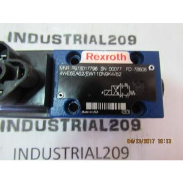 REXROTH 4WE6EA62/EW110N9K4/62 HYDRAULIC VALVE Origin