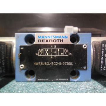 Origin REXROTH DIRECTIONAL VALVE # 4WE6J60/EG24N9Z55L