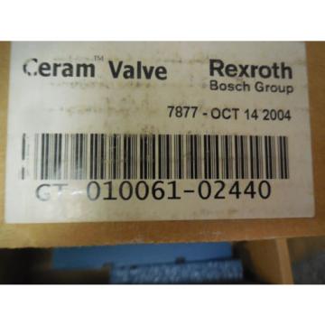 Origin REXROTH CERAM GT-010061-02440 PNEUMATIC SOLENOID VALVE GT01006102440