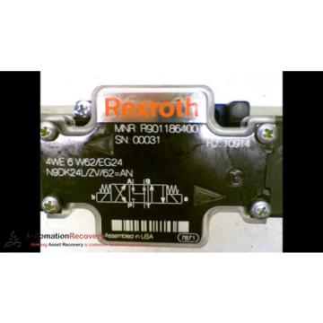 REXROTH 4WE 6 W62/EG24 DOUBLE SOLENOID VALVE 24DC 1,25A, Origin #164482