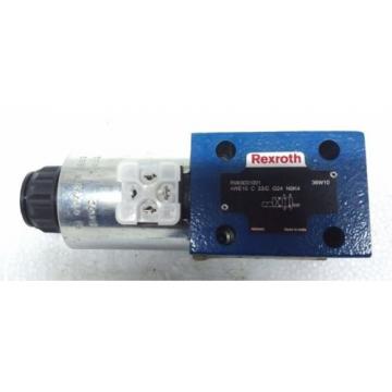 4WE10C33/CG24N9K4 BOSCH REXROTH R983031001  DIRECTIONAL CONTROL SOLENOID VALVE