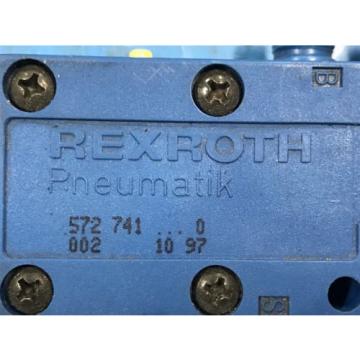 USED REXROTH PNEUMATIK 5727410220 PNEUMATIC VALVE 572 U3