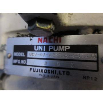 FUJI NACHI OIL MOTOR MLA2097J PUMP USV-0A-A3-15-4-1740A VDS-0B-1A3-D-1731A