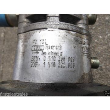 REXROTH TRIPLE pumps SYN: 0 510 265 009