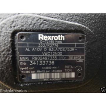 JCB 8055 Rexroth Hydraulic pumps P/N 333/R3776