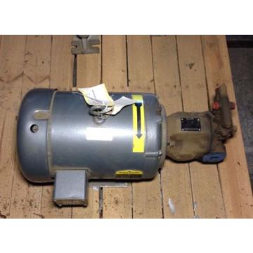 Origin BALDOR 75 HP MOTOR 1725 RPM WITH REXROTH pumps R910946934 pumps MOTOR