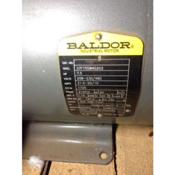 Origin BALDOR 75 HP MOTOR 1725 RPM WITH REXROTH pumps R910946934 pumps MOTOR