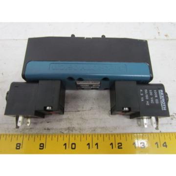 Rexroth GT-010062-02424 L0799 Double Solenoid Ceram Valve 150 Max PSI 120VAC NIB