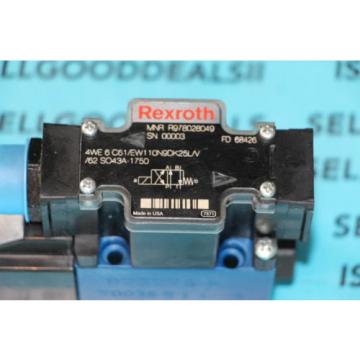 Rexroth R978028049 4WE6C61/EW110N9DK25/V Hydraulic Solenoid Valve 110/120V origin