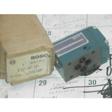 BOSCH REXROTH  0-811-401-201 VALVE BLOCK Origin/BOX