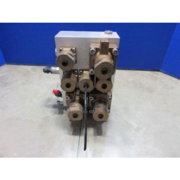 REXROTH VALVE UNIT CT 130 006 327 S702-4006 CT130006327 SET OF 7 CHARMILLES 510