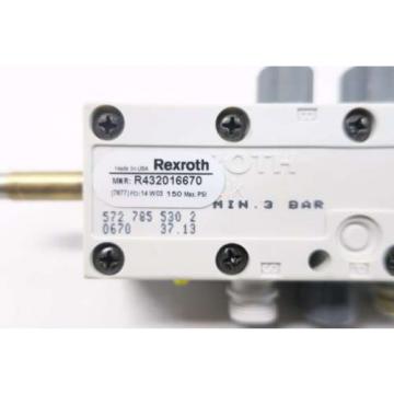 REXROTH R432016670 120V-AC SOLENOID VALVE D528212