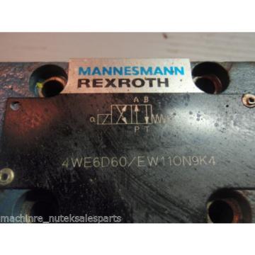 REXROTH VALVE 4WE6D60/EW110N9K4_4WE6D60/EW110N9K4