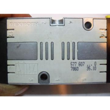 REXROTH PNEUMATIC VALVE 577 6070