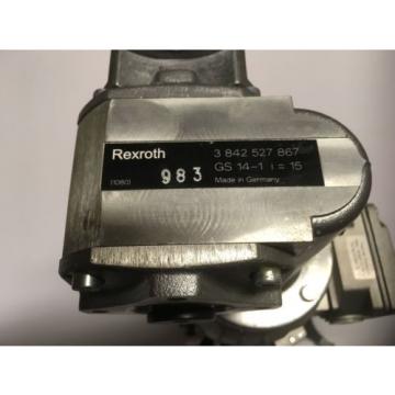 Rexroth Motor MNR: 3842532421 + MNR 3842527687