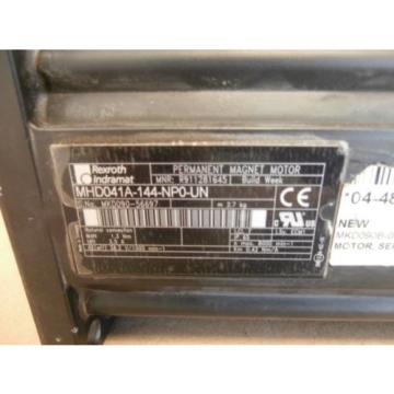 REXROTH INDRAMAT MHD041A-144-NP0-UN PERMANENT MAGNET SERVO MOTOR