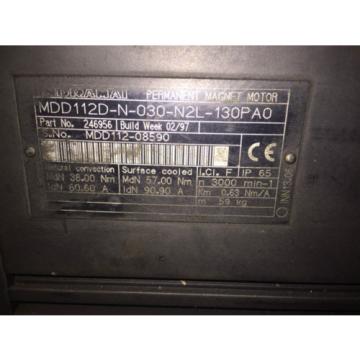 Rexroth MDD112D-N-030-N2L-130PA0 Servo Motor, Permanent Magnet Motor