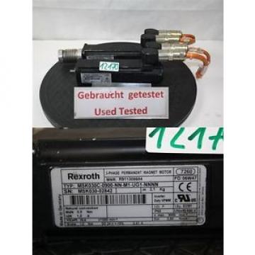 Rexroth MSK030C-0900-NN-M1-UG1-NNNN SERVOMOTOR SERVO MOTOR