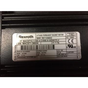 Moteur Rexroth Indramat MAC071C-1-NS-4-C/095-A-0/DI517L | Permanent Magnet MOTOR