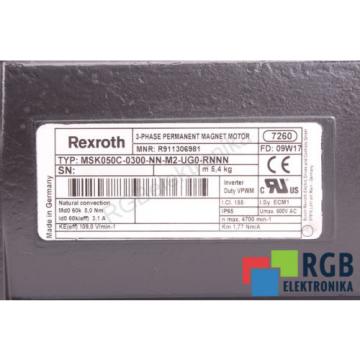 MSK050C-0300-NN-M2-UG0-RNNN 600VAC 4700MIN-1 BOSCH REXROTH ID26464