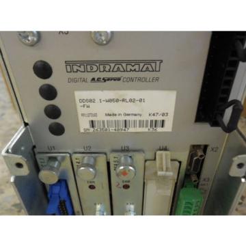 Rexroth  Indramat  -Controller  DDS021-W050-RL02-01-FW