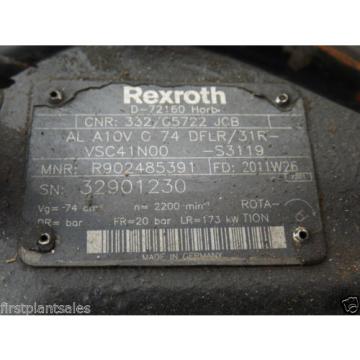 JCB 3CX/4CX Rexroth Hydraulic pumps P/N 332/G5722