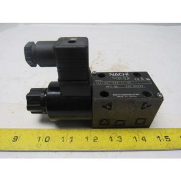 Nachi SA-G01-A3X C1-31 Solenoid Operated Hydraulic Directional Control Valve