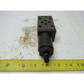 Nachi 0G-G01-P1-20 Hydraulic Modular Valve