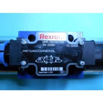 REXROTH R900977484 DIRECTIONAL CONTROL VALVE 4WE10J40/CG24N9DK25L Origin NO BOX