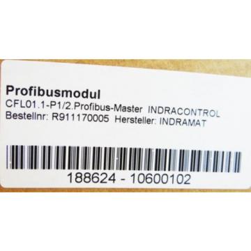 Rexroth Indramat CFL011-P1/2 Profibusmodul Profibus-Master  -unused/OVP-