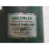 RX-361, GREENLEE ELECTRIC HYDRAULIC POWER PUMP MODEL 960