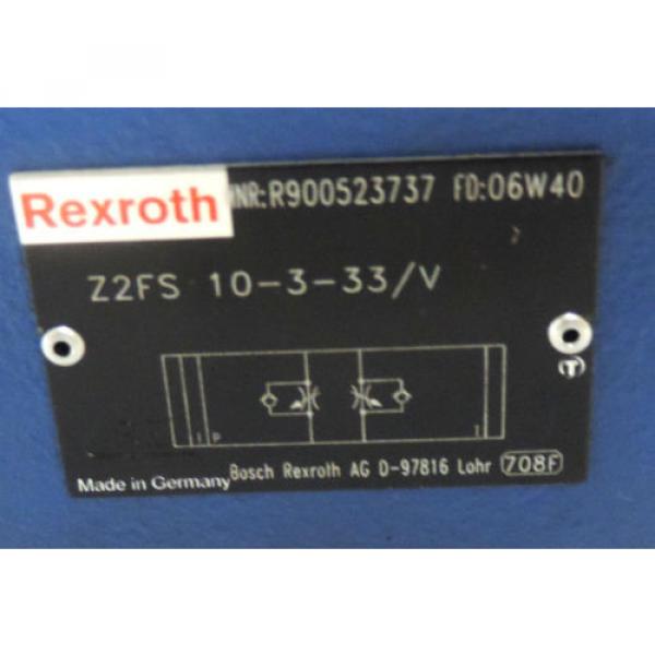 Origin REXROTH Z2FS 10-3-33/V HYDRAULIC VALVE  Z2FS10-3-33/V #5 image