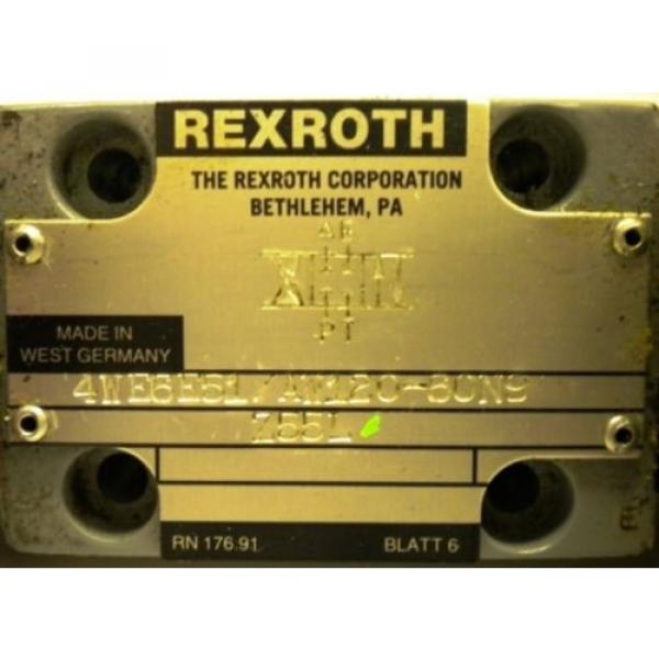 REXROTH VALVE 4WE6E51/AW120-60N9 #2 image