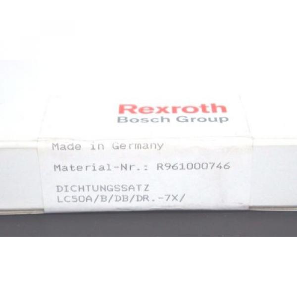 Origin SEALED BOSCH REXROTH R961000746 CARTRIDGE VALVE SEAL KIT LC50A/B/DB/DR-7X #2 image