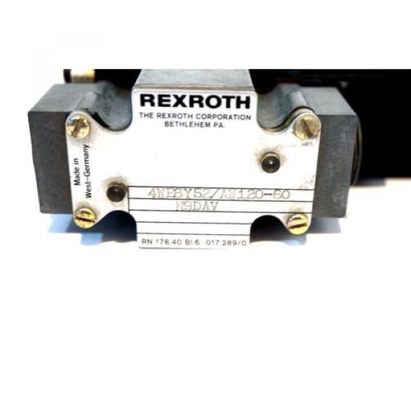 Origin REXROTH 4WE6Y52/AW120-60 VALVE 4WE6Y52AW12060 #2 image