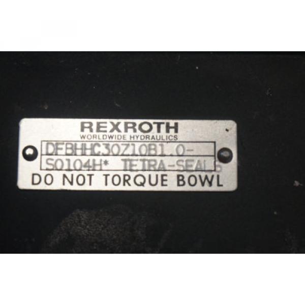 Origin REXROTH DFBHHC30Z10B10-S0104H VALVE DFBHHC30Z10B10 #2 image