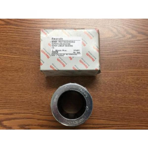 Origin REXROTH SUPER LINEAR BUSHING KBSH-40-DD PN# R073024040 #1 image