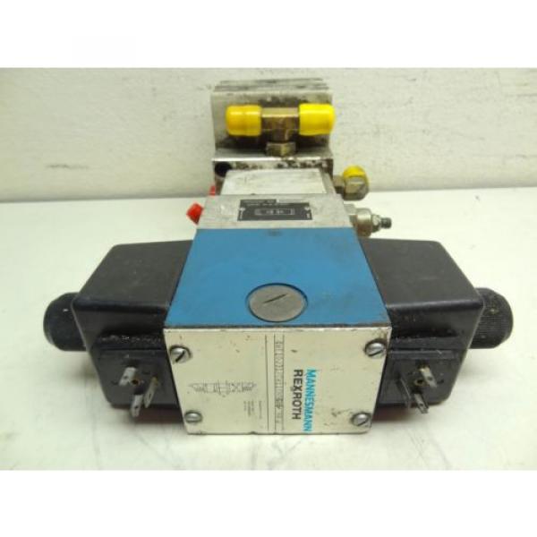 MANNESMANN REXROTH 4WE10J31/CW110N9/45 DIRECTIONAL SOLENOID VALVE #6 image