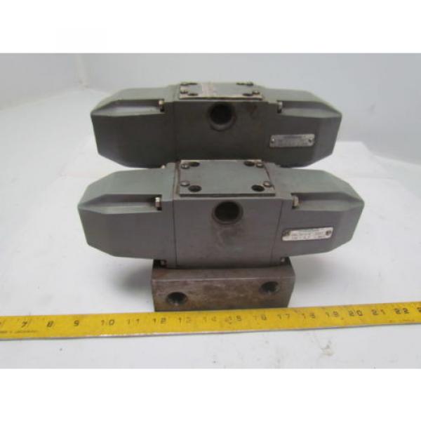 Rexroth 4WE10J40/W110-60N Solenoid Directional Spool Hydraulic Valves #1 image