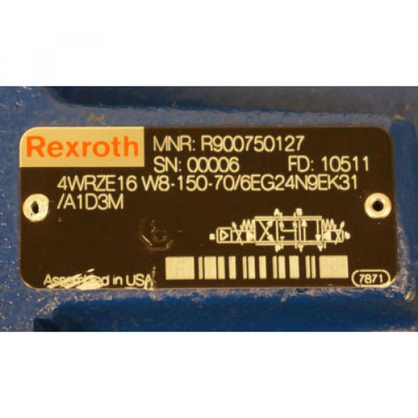 Origin REXROTH 4WRZE16W8-150-70/6EG24N9EK31/A1D3M VALVE R900750127 #6 image