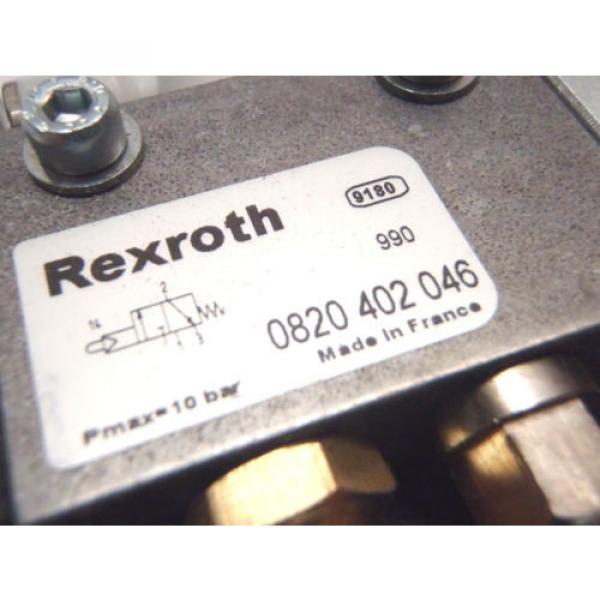 origin Bosch Rexroth 0820 402-046 PNEUMATIC VALVE ASSEMBLY #5 image