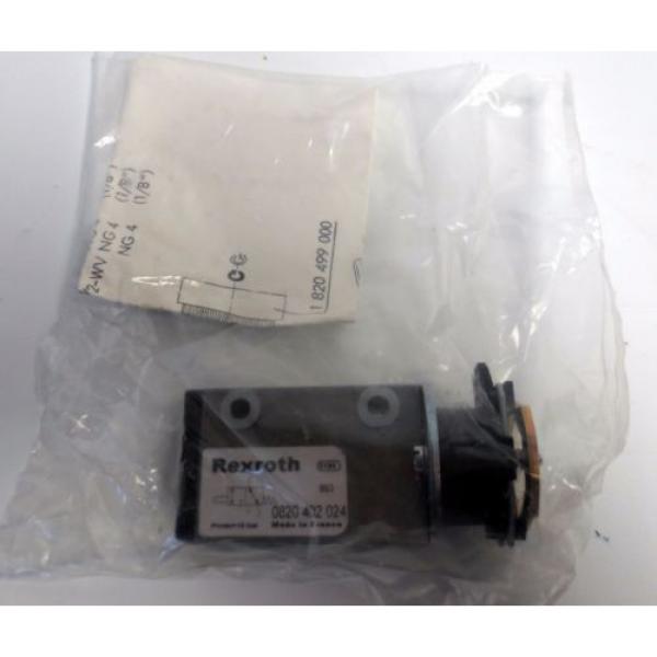 Origin Rexroth 3/2 manually operated Panel Mount Valve 0820402024 , P max-10bar #1 image