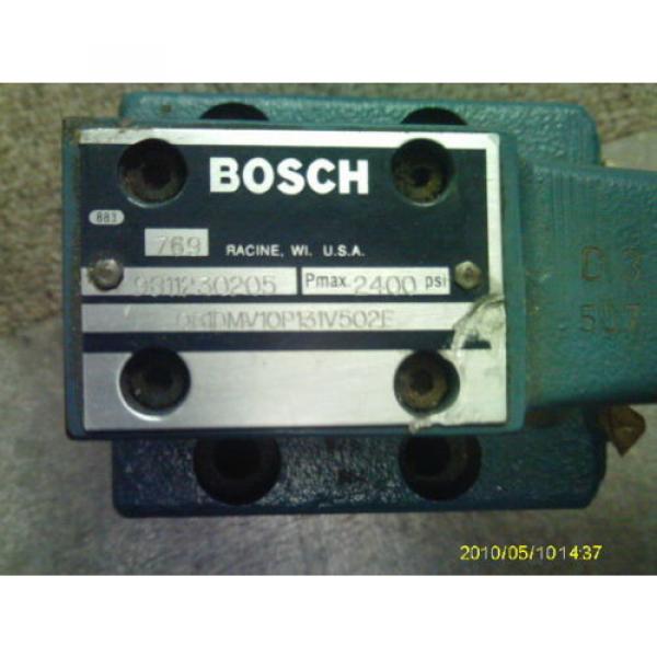 BOSCH 9811230205  # 081DMV10P131V502E 2400 PRESSURE REDUCING  VALVE #4 image