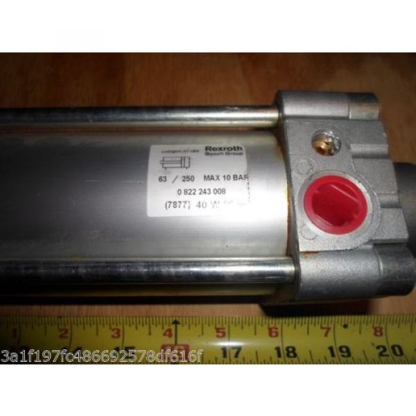 REXROTH Greece France 0 822 243 008 PNEUMATIC CYLINDER (NEW NO BOX) #2 image