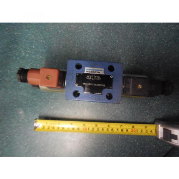 Origin REXROTH DIRECTIONAL VALVE # 4WE10E33/DG24N9Z45 #2 image